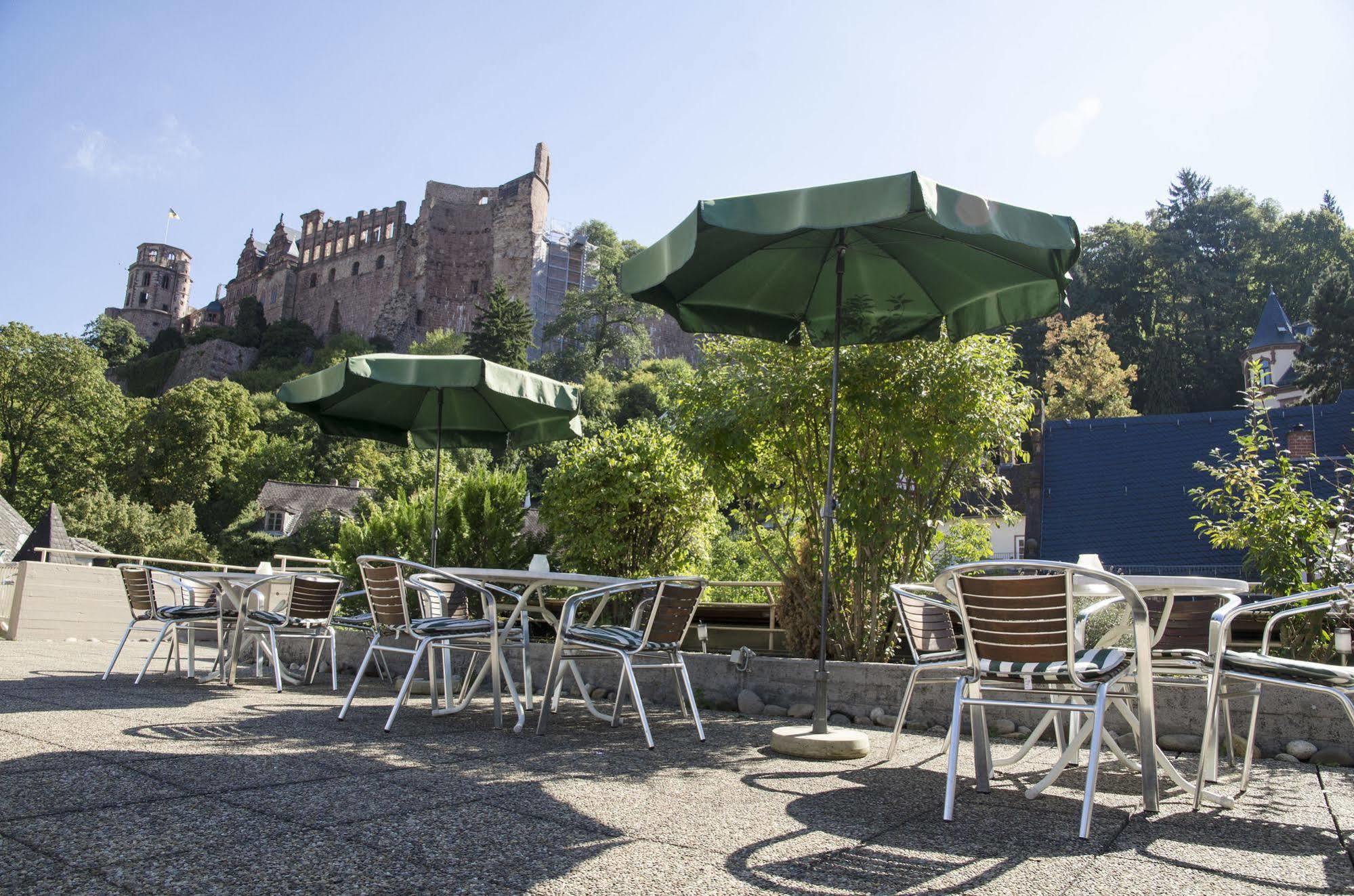 Hotel Am Schloss Heidelberg Bagian luar foto