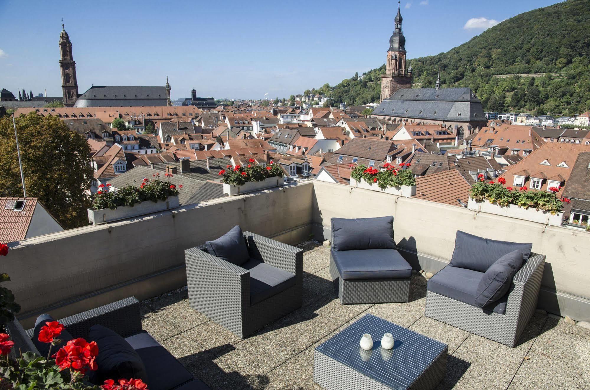 Hotel Am Schloss Heidelberg Bagian luar foto