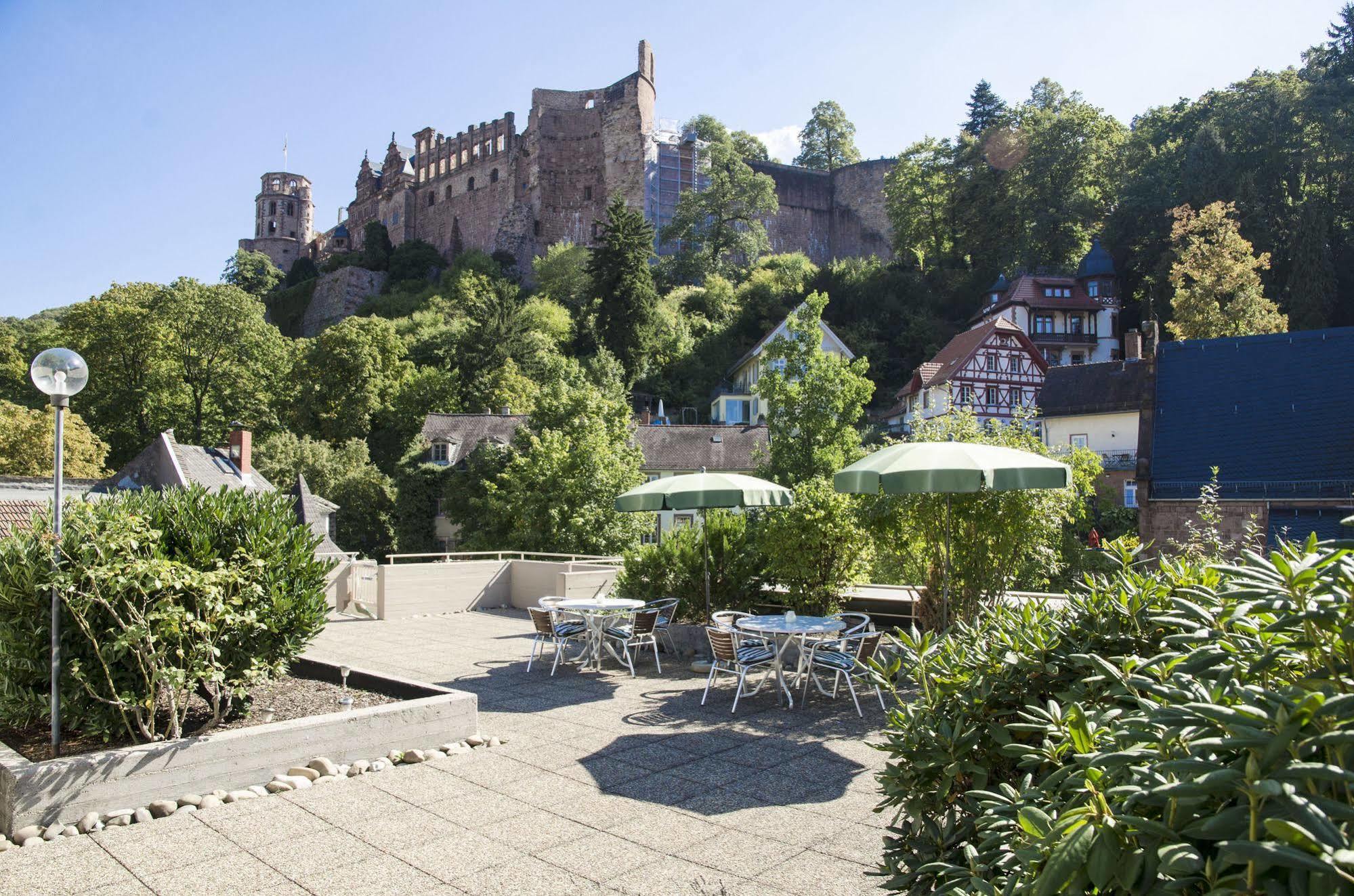 Hotel Am Schloss Heidelberg Bagian luar foto